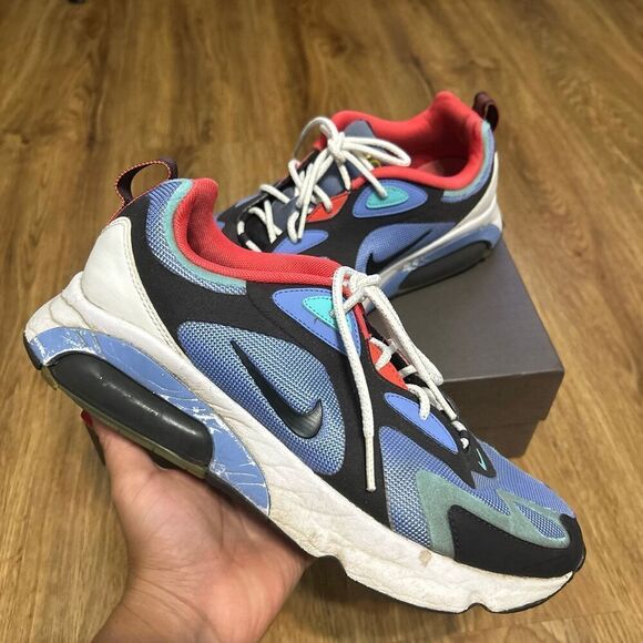 NIKE Air Max 200 'Royal Pulse' lace up shoes sneakers men’s 8.5 - Picture 7 of 8